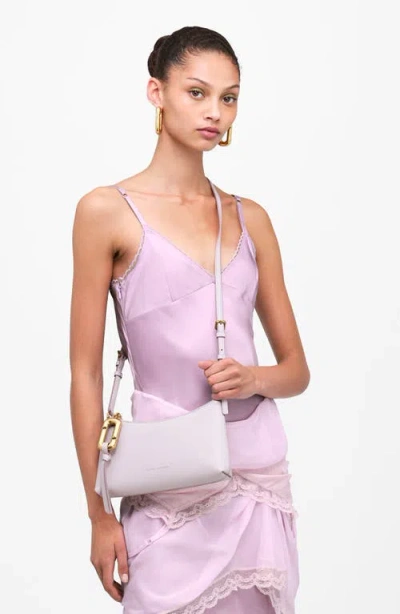 Marc Jacobs Scene Convertible Metallic Leather Mini Bag In Pink
