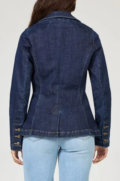 Dear John Minah One Button Blazer In Blue