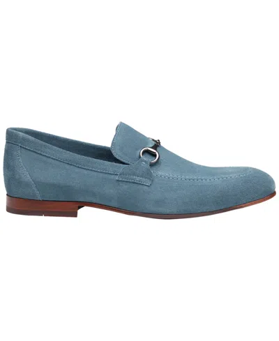 Johnston & Murphy Higgins Bit Loafer In Blue