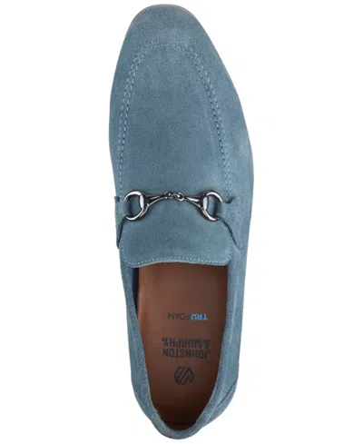 Johnston & Murphy Higgins Bit Loafer In Blue