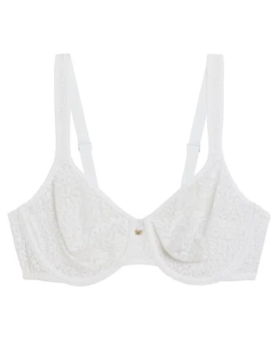 Wacoal High Bar Underwire Bra In White
