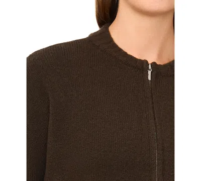 1.state Zip Bomber Jacket In Brown