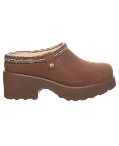 Bearpaw Haven Platform Clog In Brown