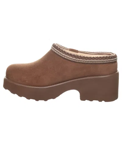 Bearpaw Haven Platform Clog In Brown