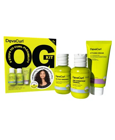 Devacurl 3-piece The Og Kit In Green