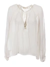 AMEN Amen Georgette Blouse,AMS17205S17016081