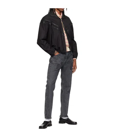 Stefan Cooke Pinking Corded Jacket In Black