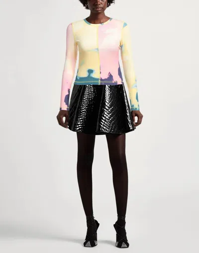 Diesel Printed Longsleeve Tshirt In Multi