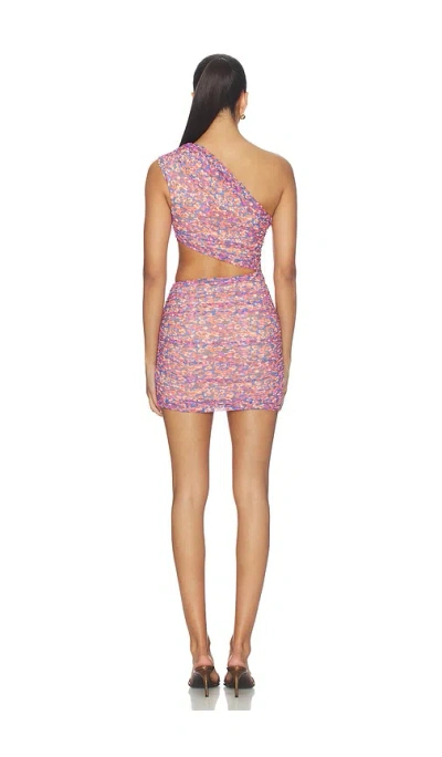 Afrm Sinclair Dress In Multi
