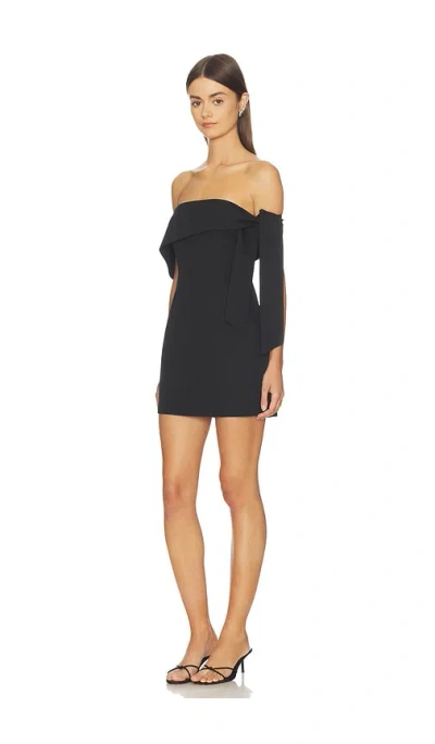 Superdown Astar Mini Dress In Black