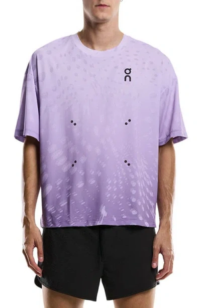 On Performance Volt-t T-shirt In Purple
