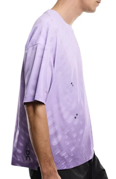 On Performance Volt-t T-shirt In Purple