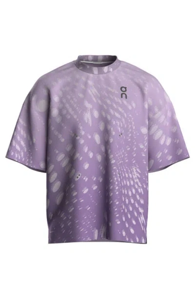 On Performance Volt-t T-shirt In Purple