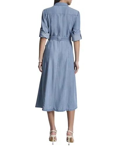 Dkny Roll Tab Cargo Dress In Blue