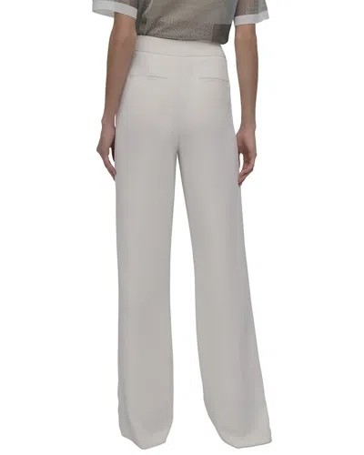 Dkny Mesh Inset Side Pant In White