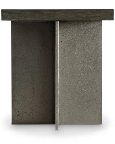 Bernhardt Polus Side Table In Gray