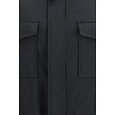 Brioni Performa Wool Blend Sahariana Jacket In Blue