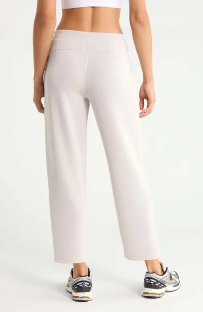 Zella Soft Luxe Ankle Pants In White