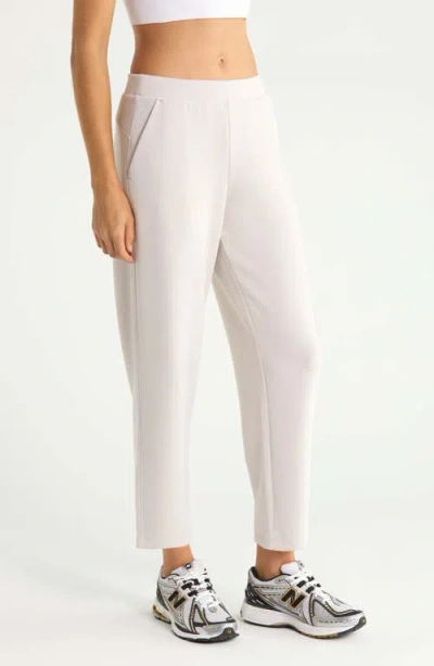 Zella Soft Luxe Ankle Pants In White