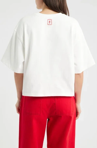 Frnch Valise Graphic Tee In Multi