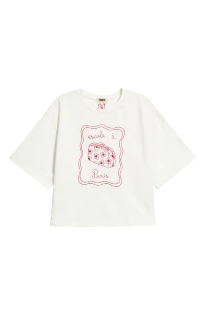 Frnch Valise Graphic Tee In Multi