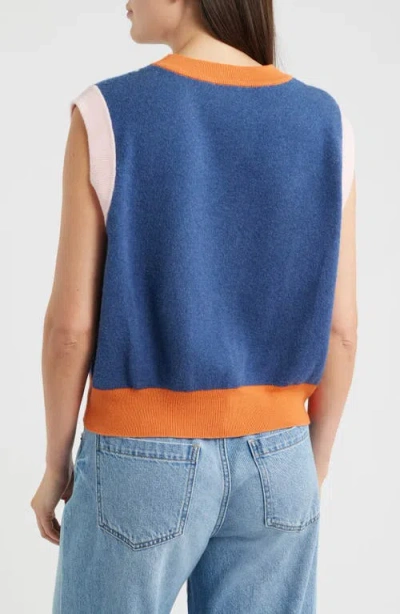 Frnch Torquay Sweater In Blue