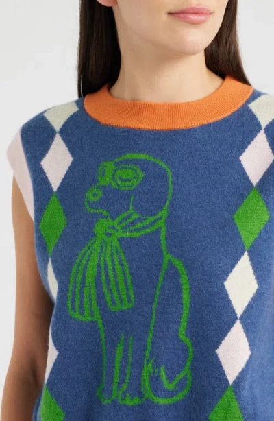 Frnch Torquay Sweater In Blue