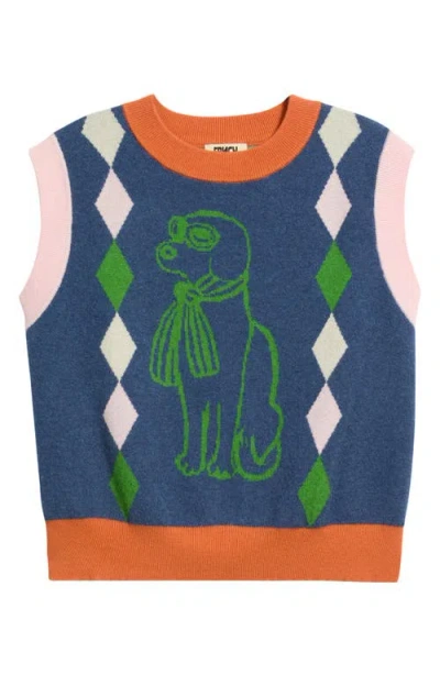 Frnch Torquay Sweater In Blue