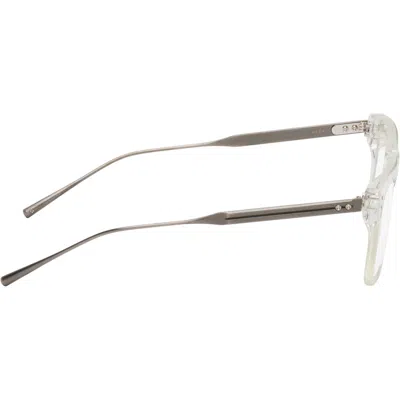 Dita Eyewear Rectangle Frame Glasses In White