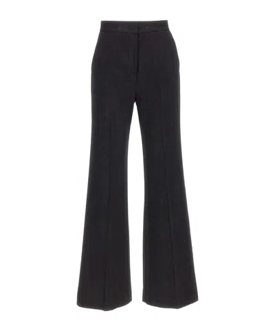 Kaos Chenille-effect Trousers In Black