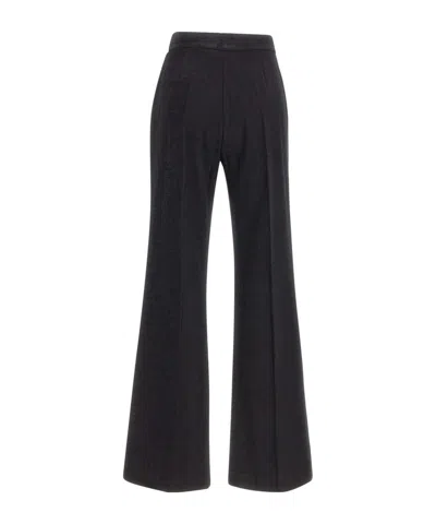 Kaos Chenille-effect Trousers In Black