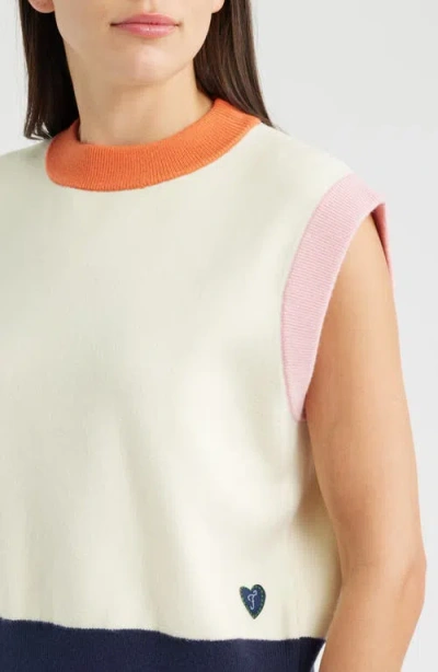 Frnch Mickle Sweater Vest In White