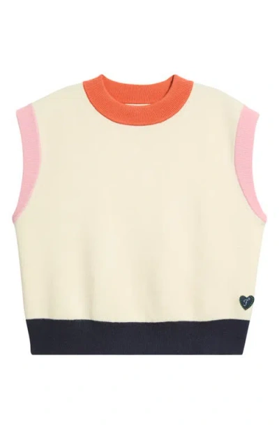 Frnch Mickle Sweater Vest In White