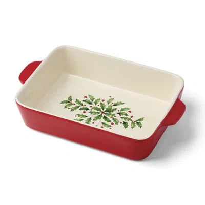 Lenox Holiday Rectangular Medium Baking Dish In Multi