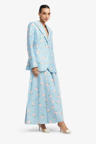 Leo Lin Moda Operandi In Ditsy Floral Print In Blue