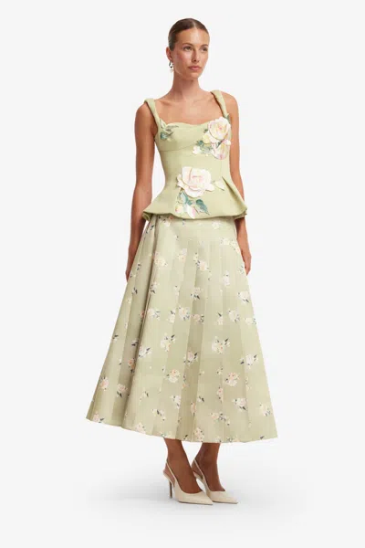 Leo Lin Moda Operandi In Green