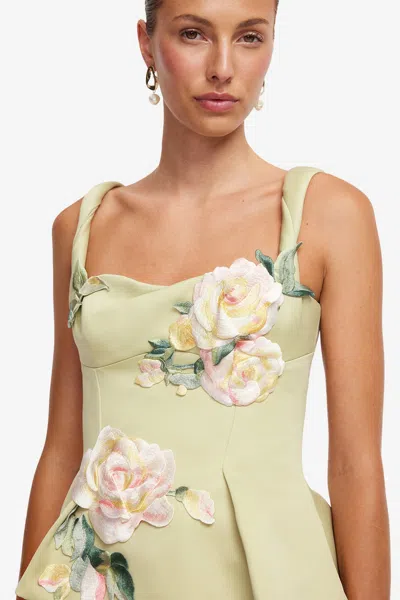 Leo Lin Moda Operandi In Green