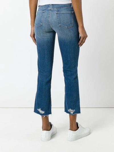 Shop J Brand Distressed Jeans In Blue