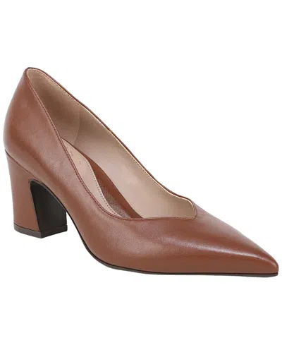 Naturalizer Ella Pump In Caramel Brown Leather