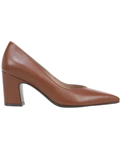 Naturalizer Ella Pump In Caramel Brown Leather