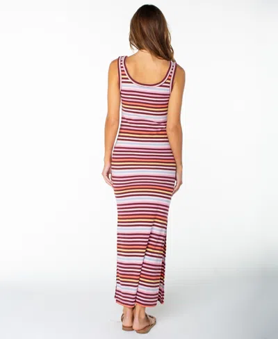 Roxy Balboa Maxi Dress In Port