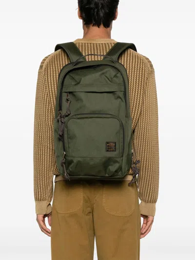 Filson Military Green Multi-pocket Backpack With Zip  In Green