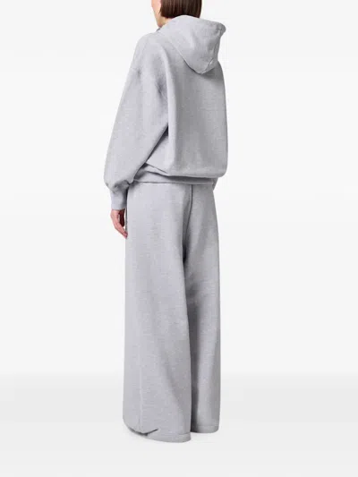 Msgm 로고 프린트 트랙팬츠 In Gray