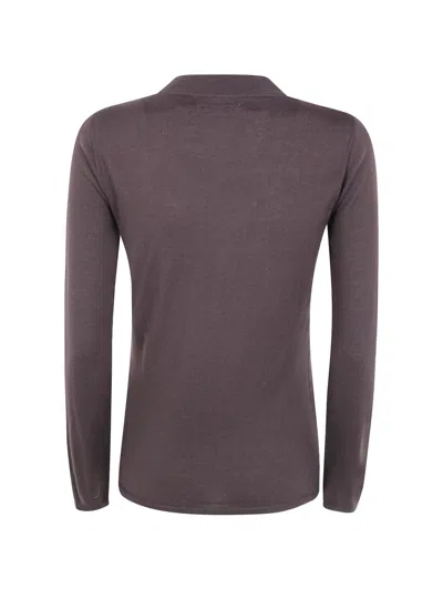 D Exterior D. Exterior Sweater Basic Merino Round Neck In Blue