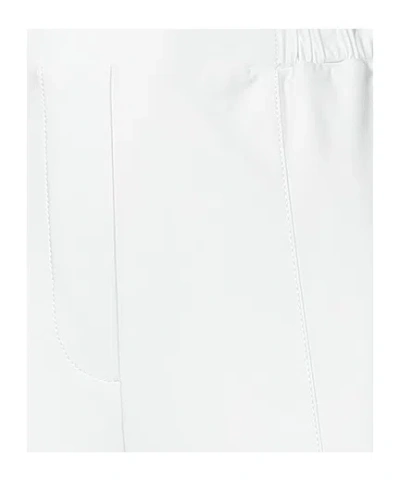 Max Mara Solid-color Cargo Pants In White