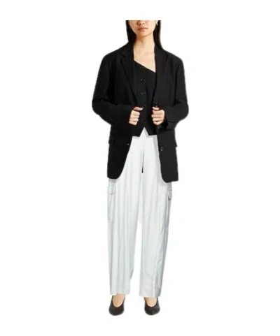 Max Mara Solid-color Cargo Pants In White