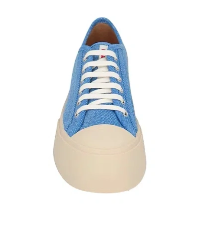 Marni Plain Colour Trainers In Blue