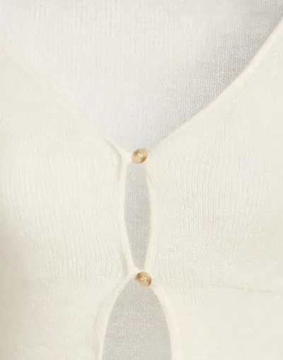 Jacquemus Solid Colour Shrugs In White