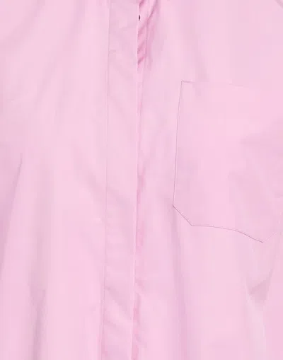 Max Mara Oversize Shirts In Pink