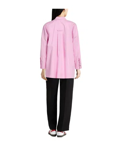 Max Mara Oversize Shirts In Pink